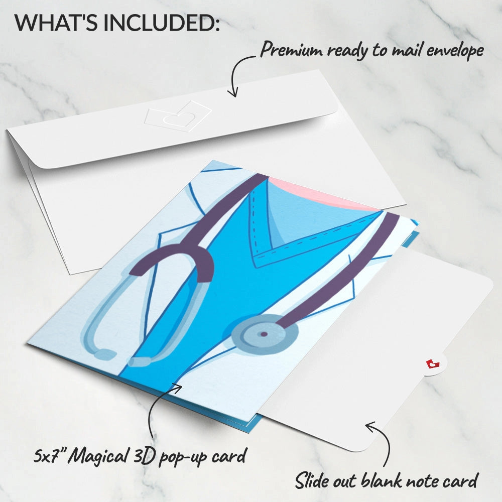 Lovepop Pop-Up Card - Doctor