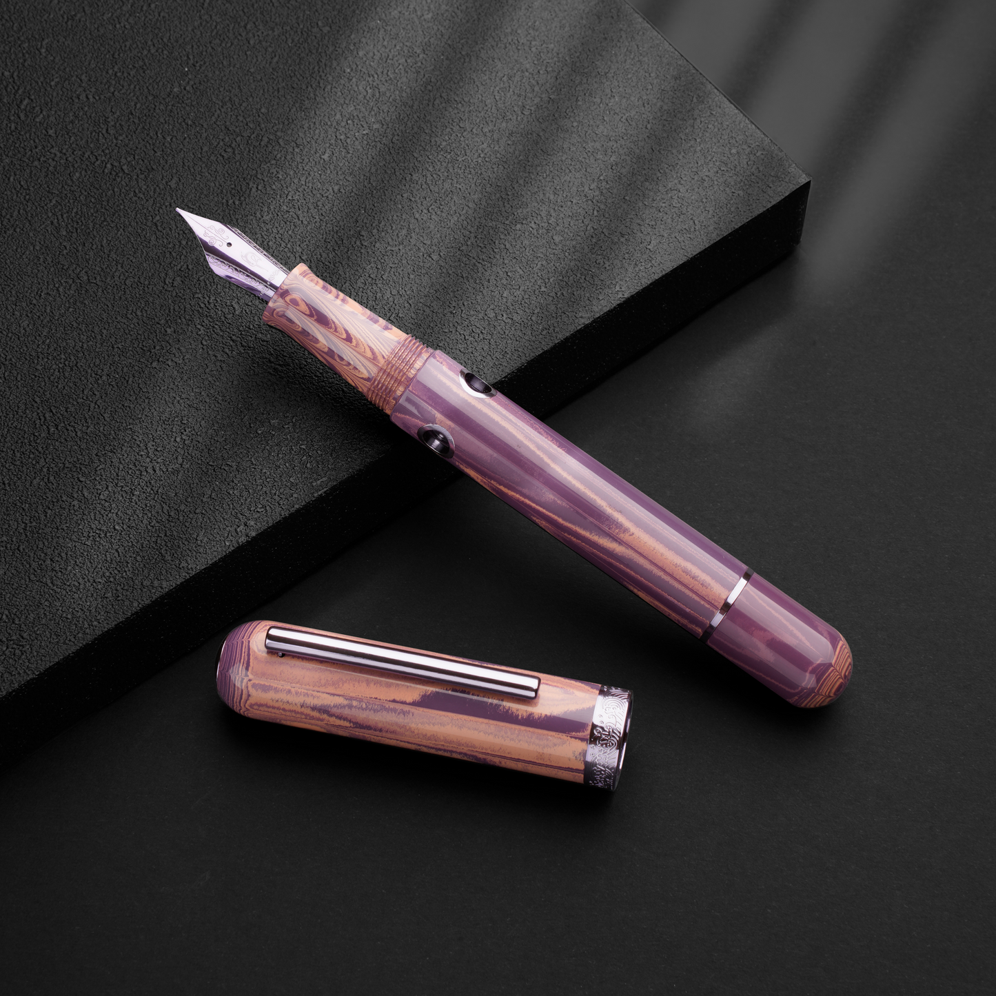 Nahvalur Nautilus Fountain Pen - Mousseline Lilas