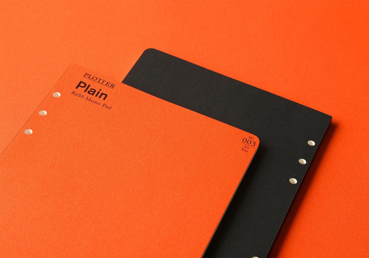 PLOTTER Refill Memo Pad Plain (80 Sheets) - A5 Size