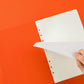 PLOTTER Refill Memo Pad Plain (80 Sheets) - A5 Size
