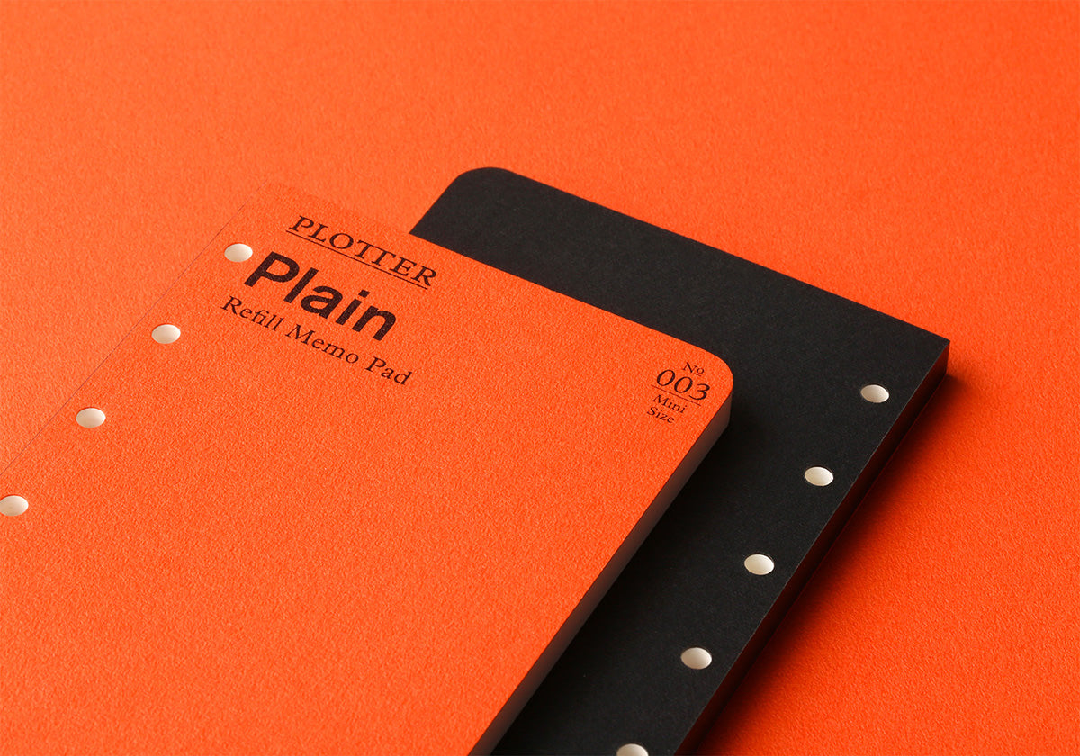PLOTTER Refill Memo Pad Plain (80 Sheets) - Mini Size