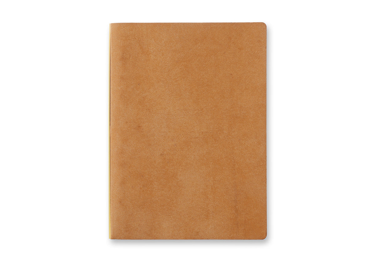 PLOTTER A5 Size Pueblo 6-Ring Leather Binder - Beige