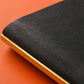 PLOTTER Narrow Size Pueblo 6-Ring Leather Binder - Black