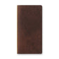 PLOTTER Narrow Size Pueblo 6-Ring Leather Binder - Brown