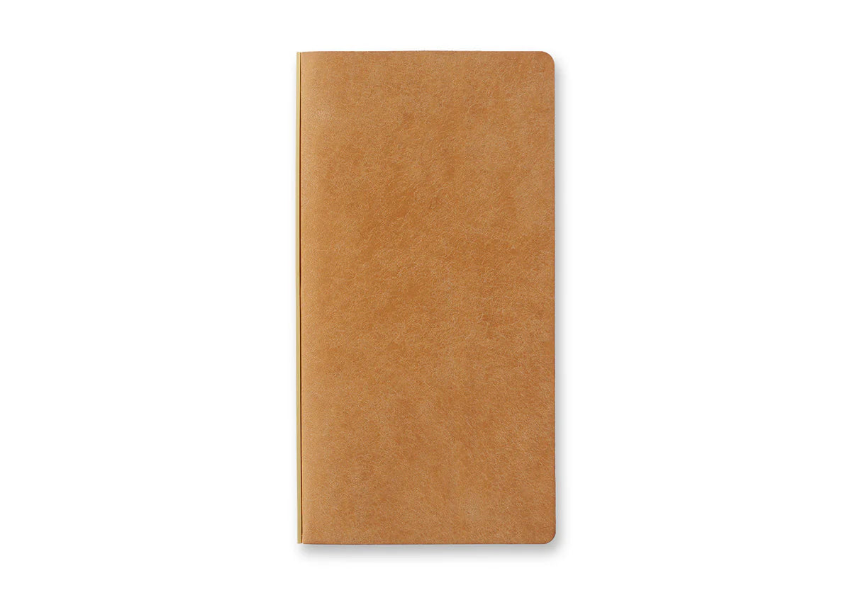 PLOTTER Narrow Size Pueblo 6-Ring Leather Binder - Beige