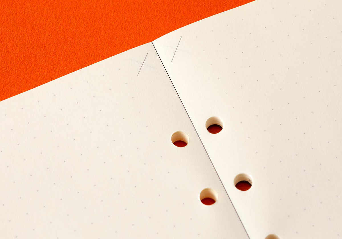 PLOTTER Refill Memo Pad 5mm Dot Grid (80 Sheets) - A5 Size