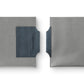 PLOTTER Leather A5 Binder Case - Navy