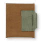 PLOTTER Leather A5 Binder Case - Green