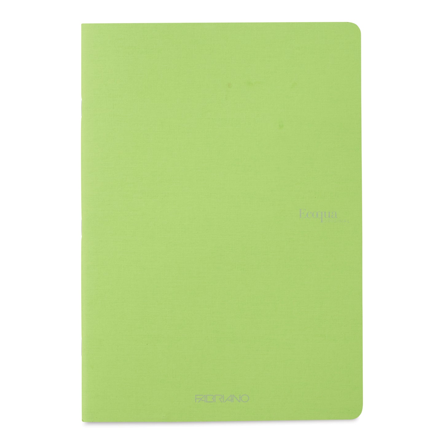 Fabriano EcoQua A5 Side-Stapled Dotted Notebook - Lime