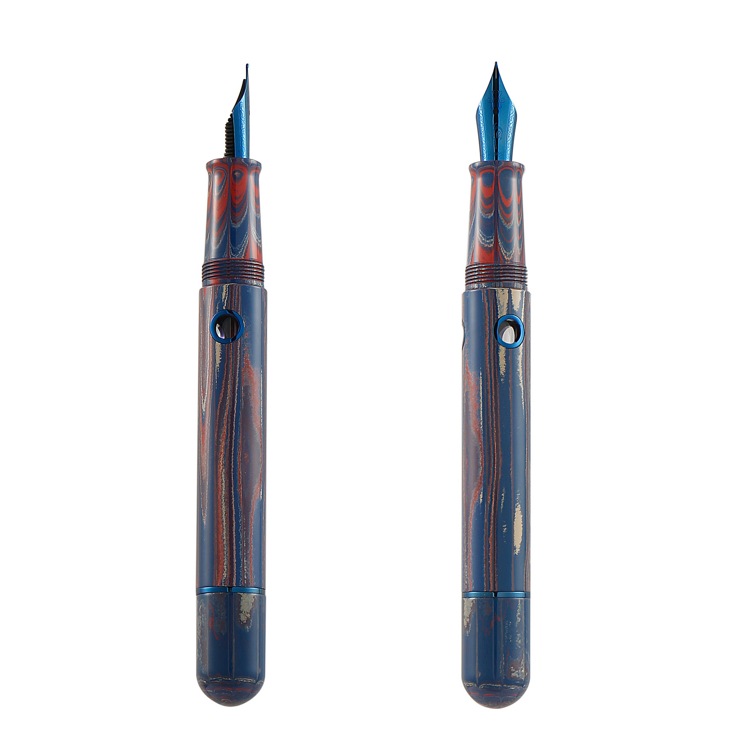 Nahvalur Nautilus Fountain Pen - The Blue Ringed