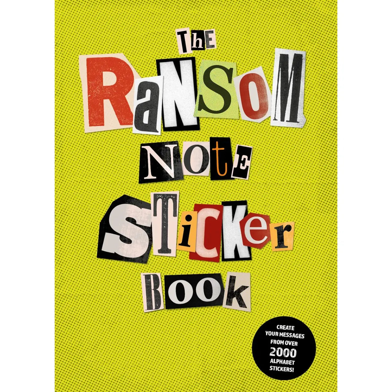 The Riddler Ransom Note The Ransom Note Sticker Book – Dromgoole's Fine Writing Instruments