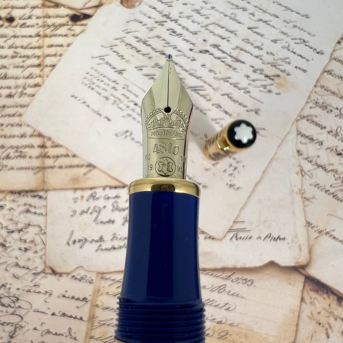 Pre-Owned Montblanc The Prince Regent Fountain Pen 18K M