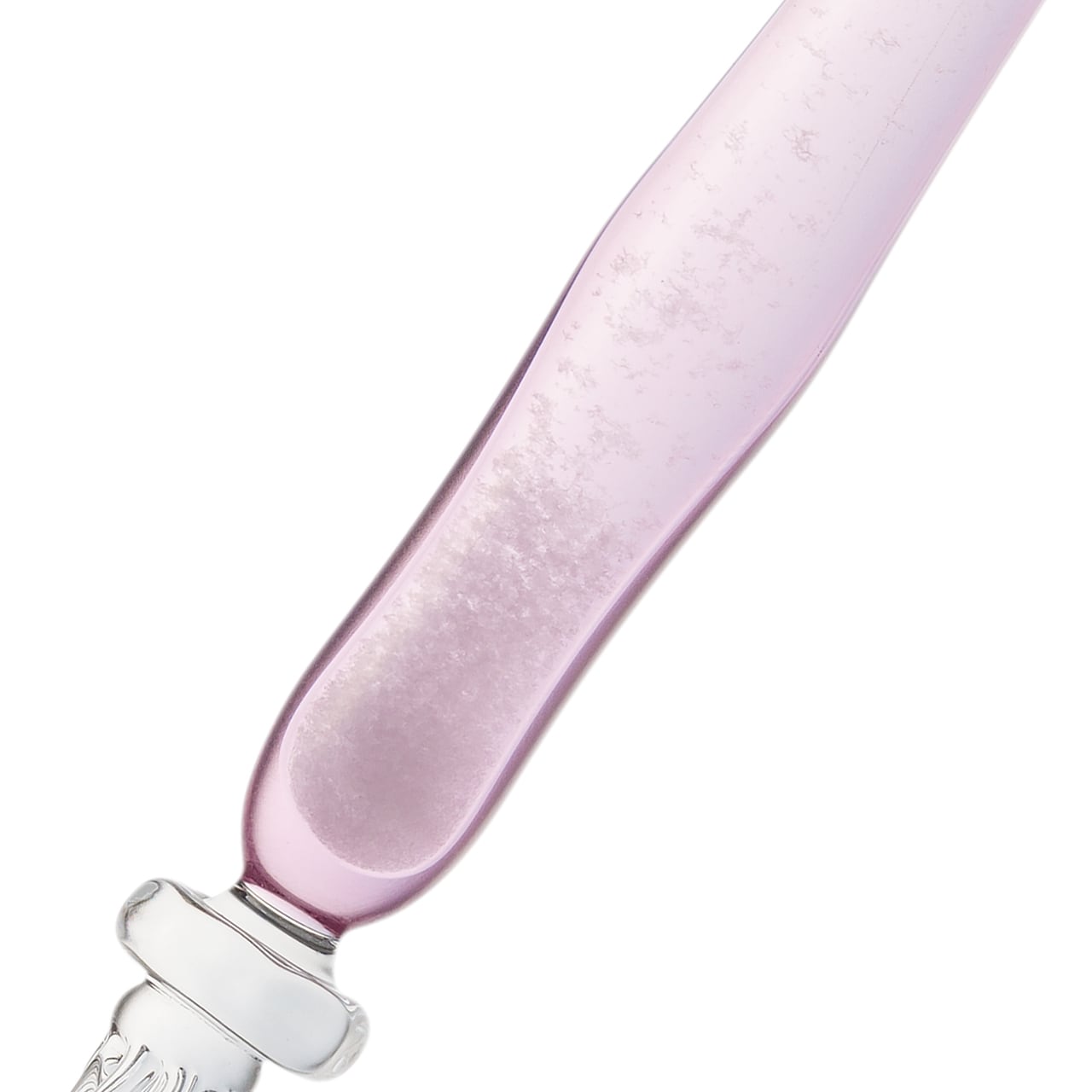 Glass Studio Matsubokkuri Glass Pen - Storm Glass Pink (Medium)