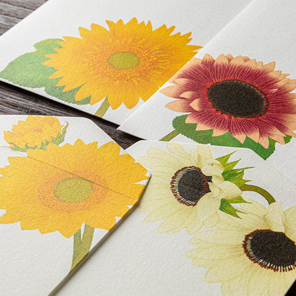 Midori Envelope - Sunflower (Four Designs)