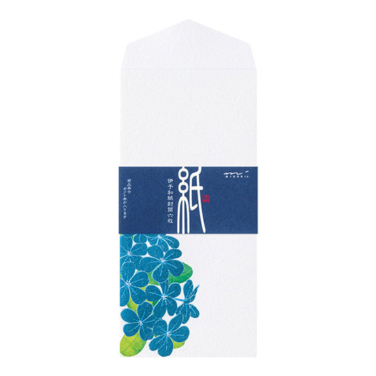 Midori Envelope - Plumbago (Foil-Stamping)