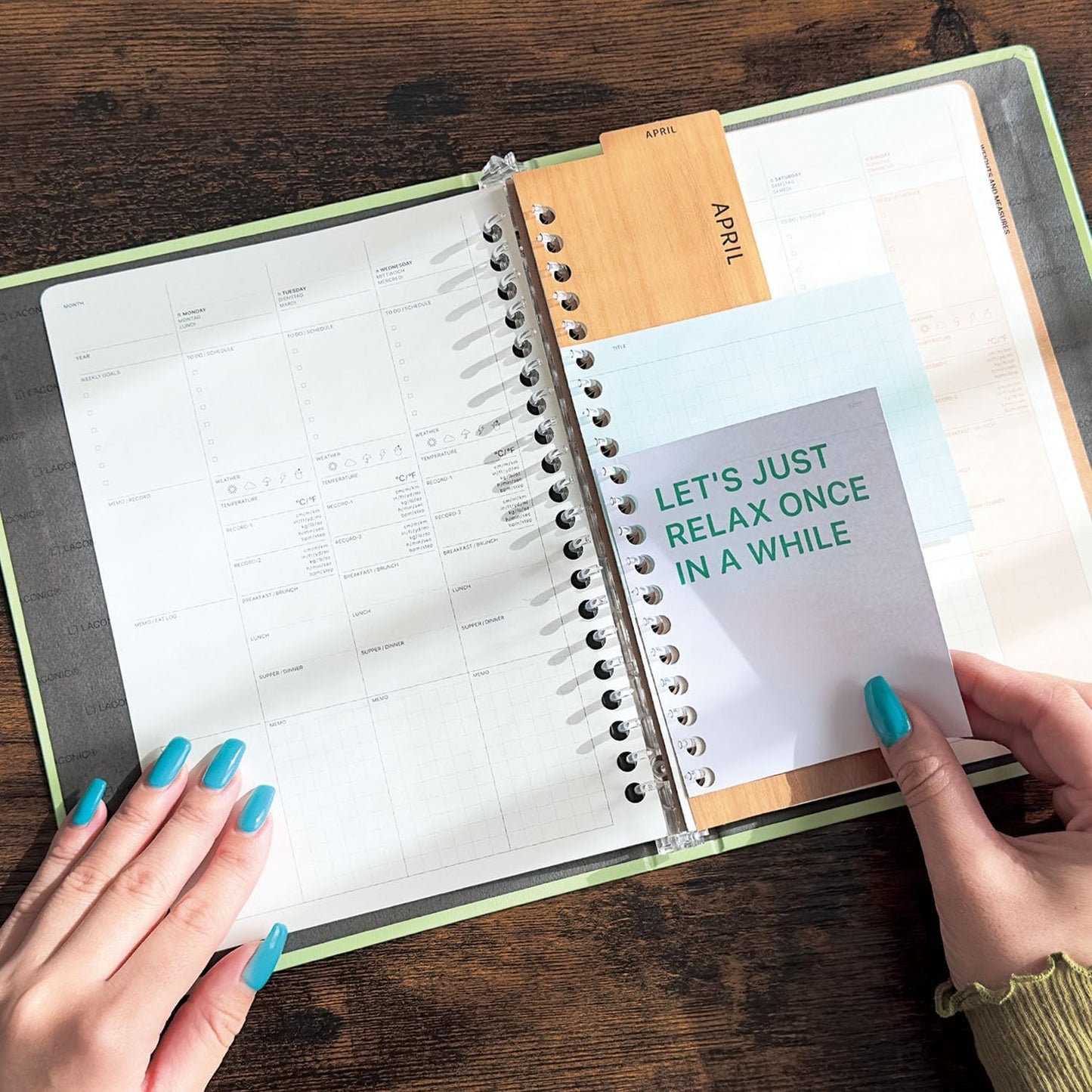 Laconic Flex Refill - Grid Memo