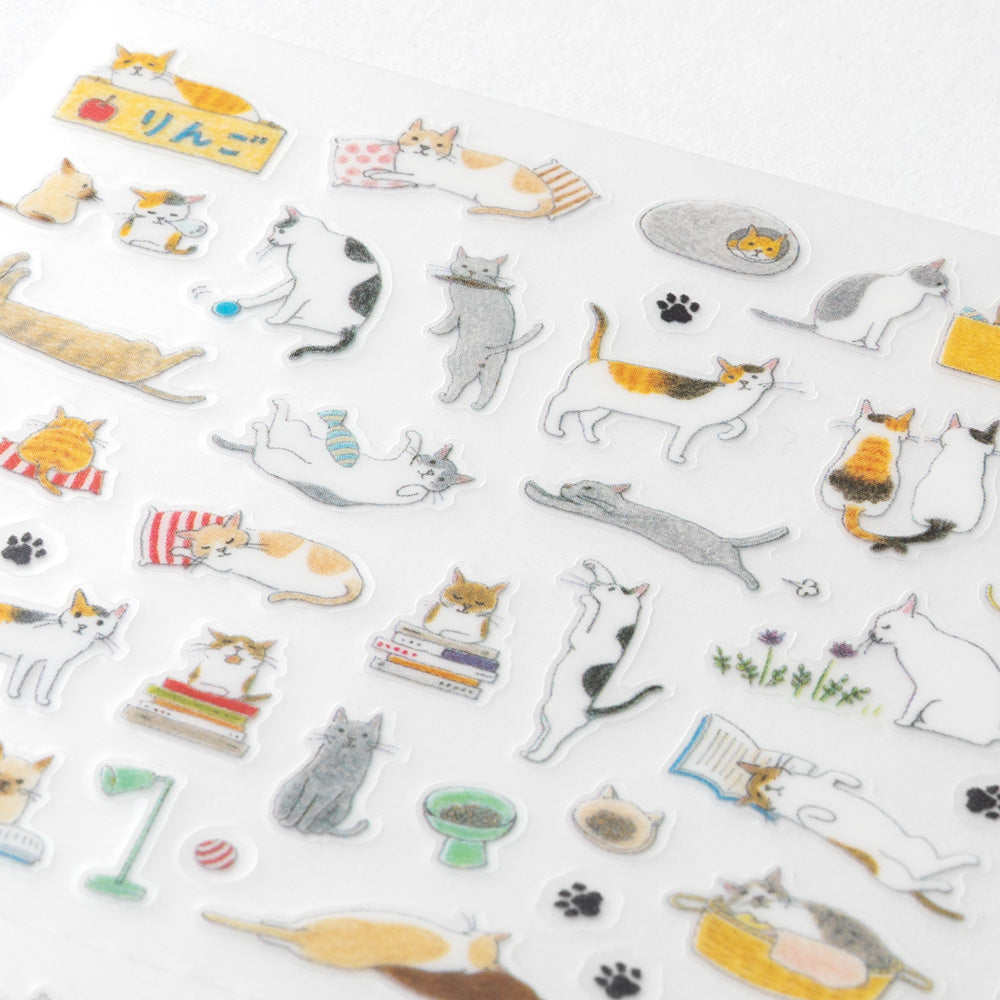 Midori Stickers - S Cat