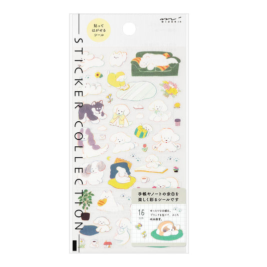Midori Stickers - M Dog