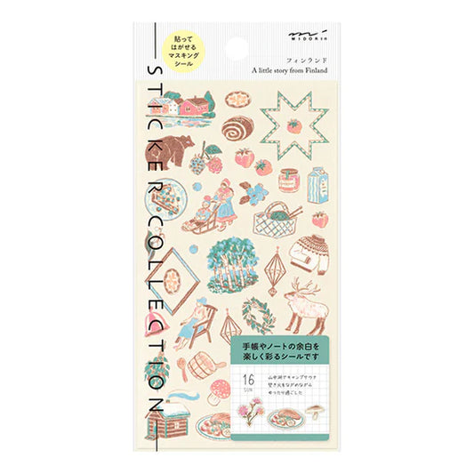 Midori Stickers - Finnish Motifs