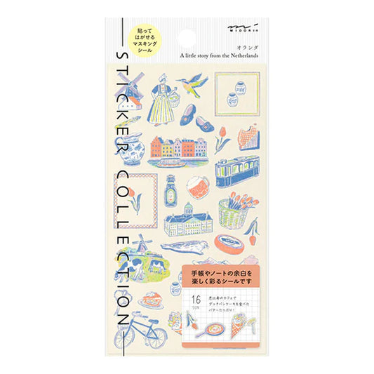 Midori Stickers - Dutch Motifs