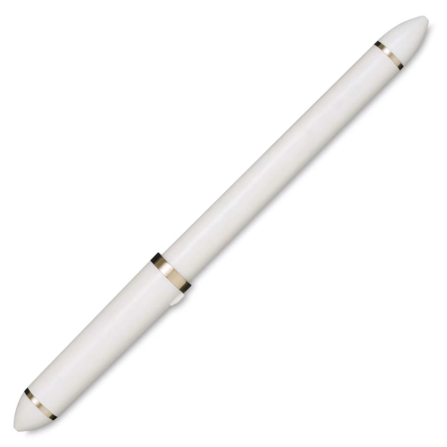 Sailor Fude de Mannen 40° Angle Nib Fountain Pen - Pearl White