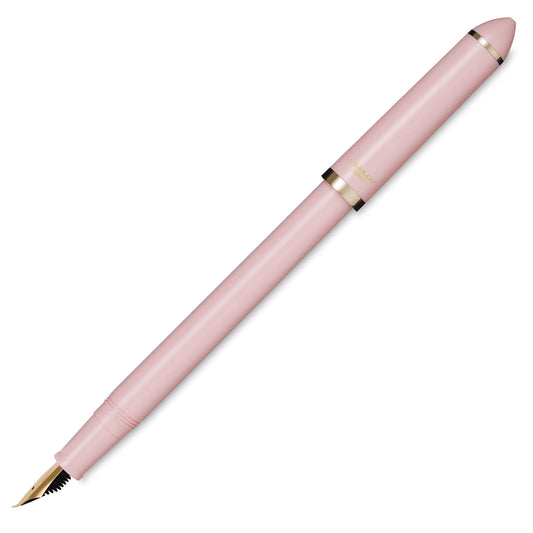 Sailor Fude de Mannen 40° Angle Nib Fountain Pen - Pearl Pink