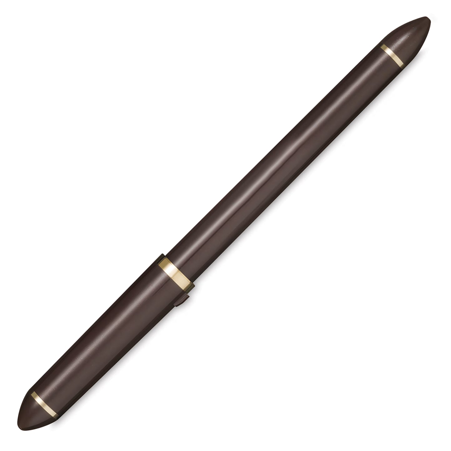Sailor Fude de Mannen 40° Angle Nib Fountain Pen - Pearl Brown