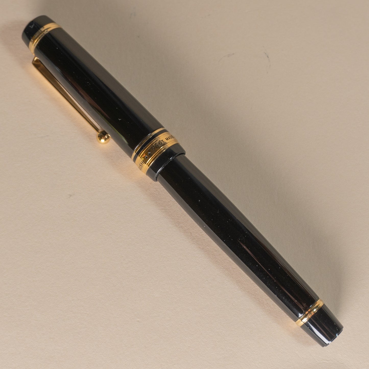 Pre-Owned Pilot Custom 845 Urushi Fountain Pen - Black - Medium