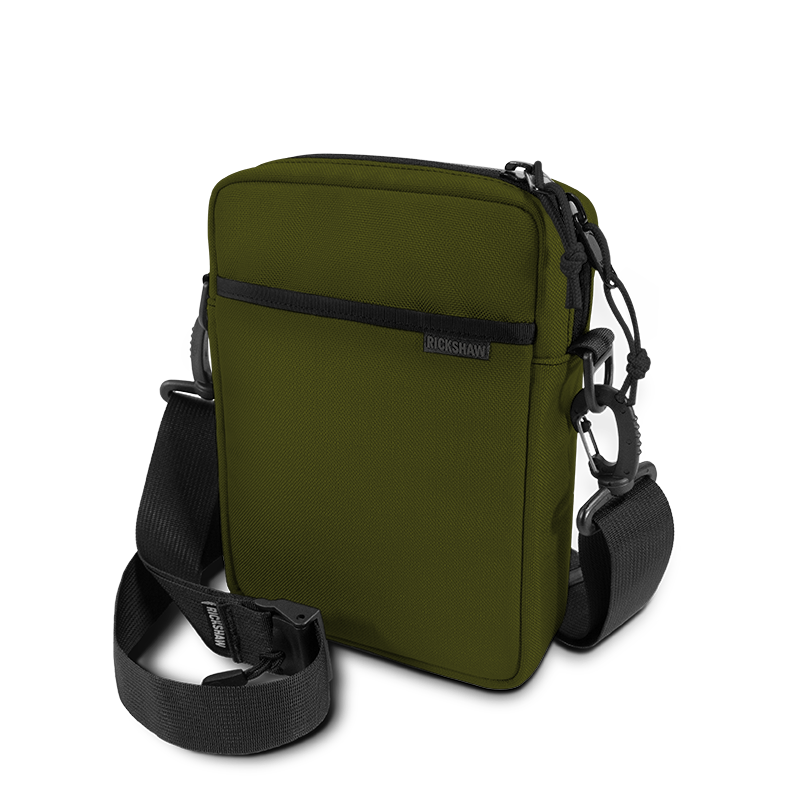 Rickshaw Bagworks A5 Field Bag - Moss with Sandstone