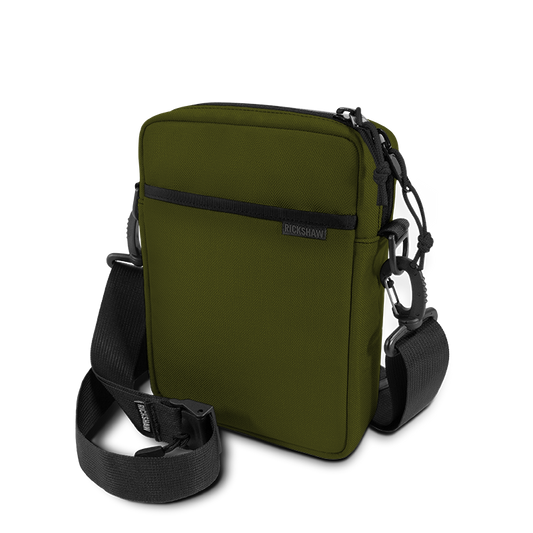 Rickshaw Bagworks A5 Field Bag - Moss with Sandstone