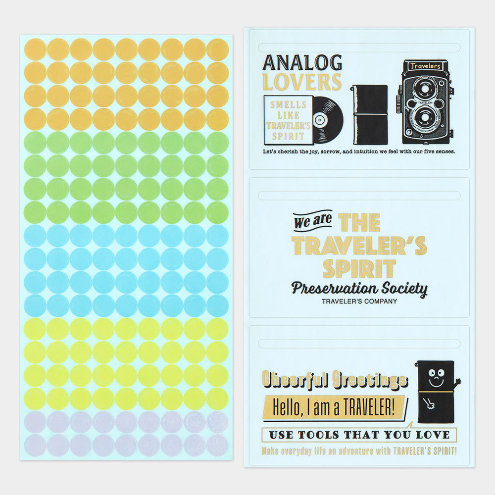 TRAVELER'S 2026 Customized Sticker Set