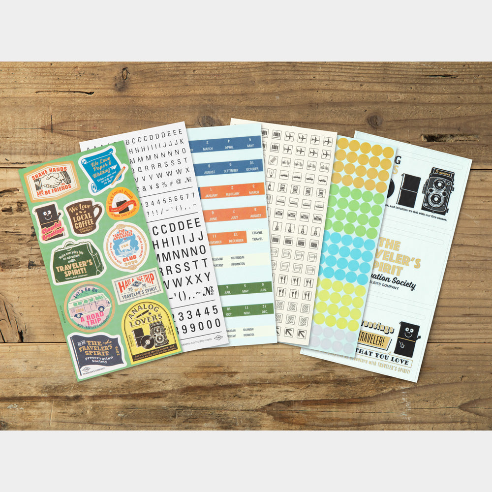 TRAVELER'S 2026 Customized Sticker Set