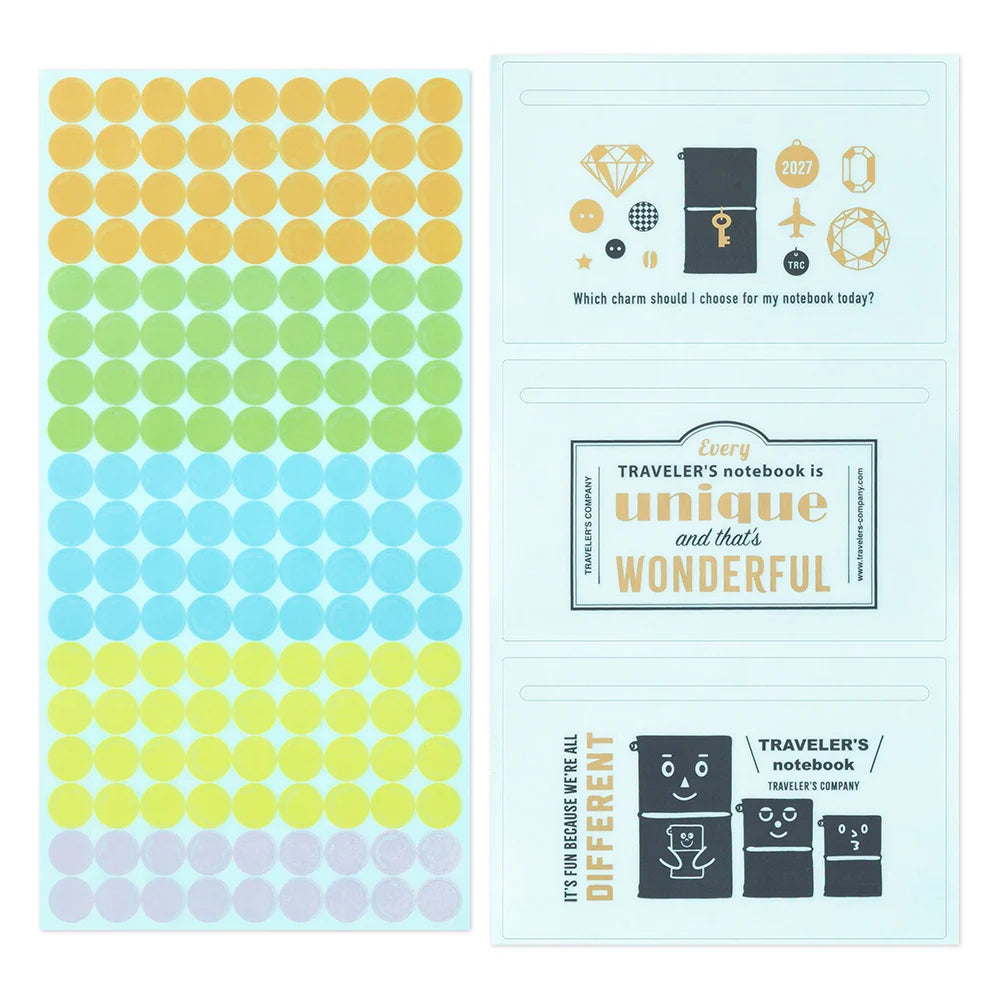 TRAVELER'S 2027 Customized Sticker Set