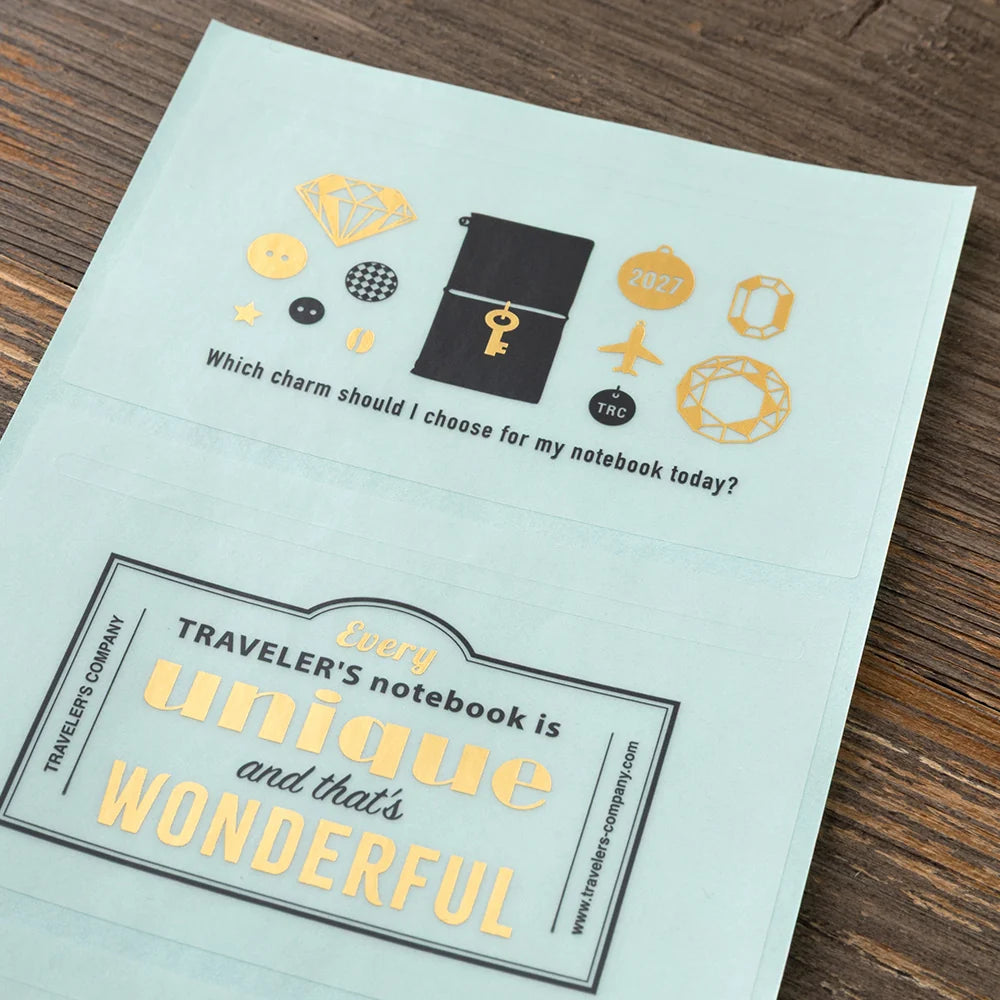 TRAVELER'S 2027 Customized Sticker Set