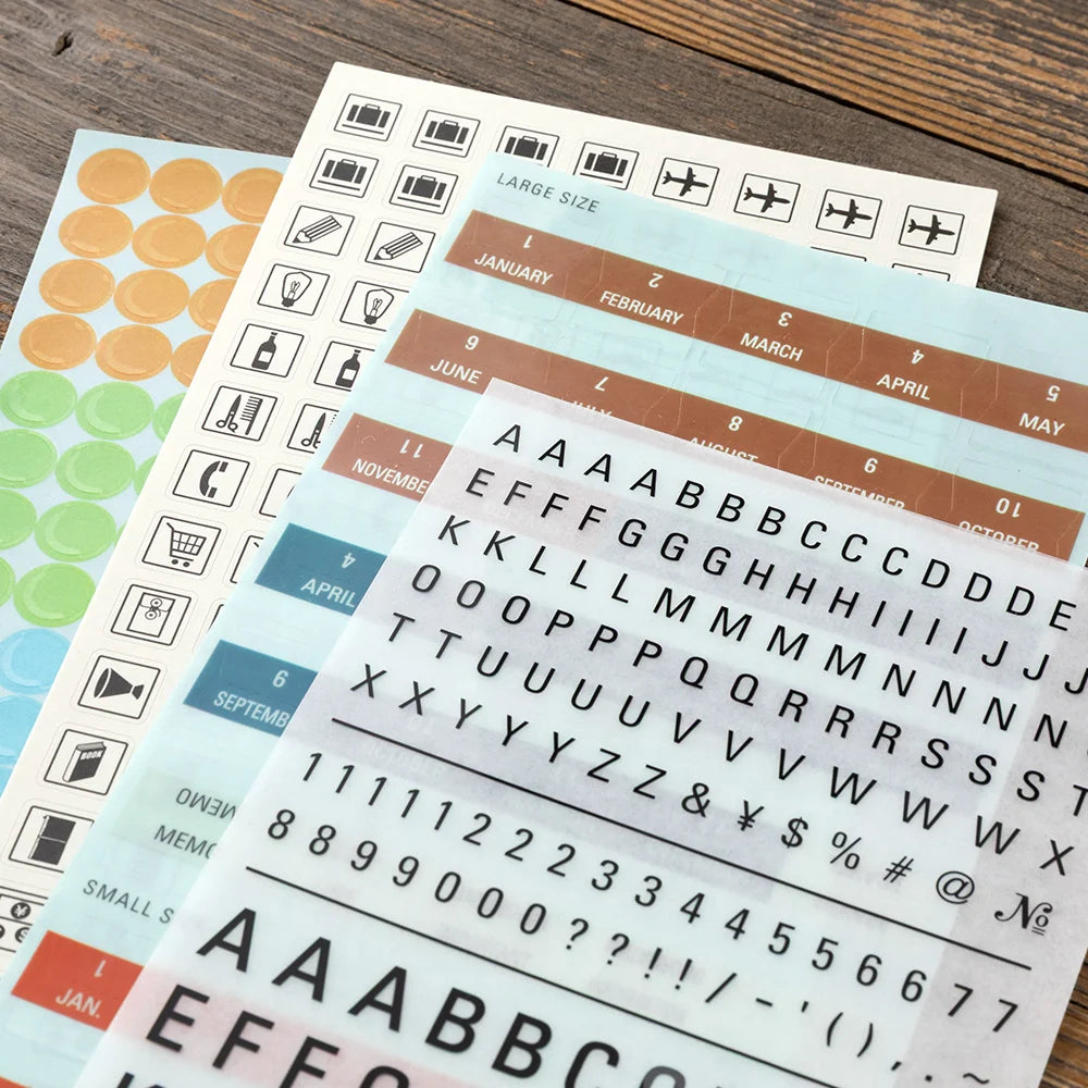 TRAVELER'S 2027 Customized Sticker Set