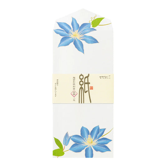 Midori Envelope - Summer Flowers (Four Designs)