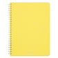 Fabriano EcoQua A5 Side-Spiral Ruled Notebook - Yellow