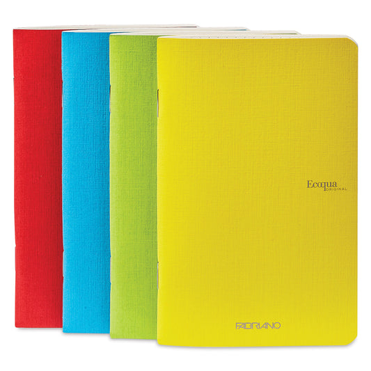 Fabriano EcoQua Original Pocket Blank Notebook Set - Spring (Set of 4)