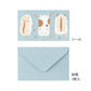 Midori Mini Letter Set with Stickers - Hungry Hamster