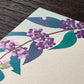 Midori Four Designs Letterpad - Japanese Beauty Berry (Foil Stamping)