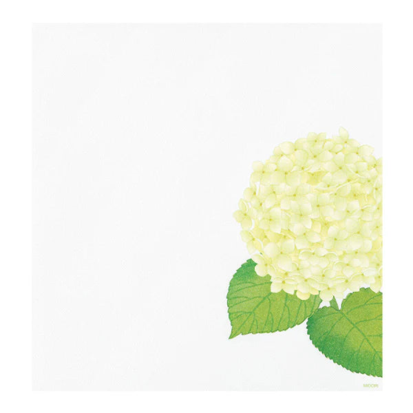 Midori Four Designs Letterpad - Hydrangea