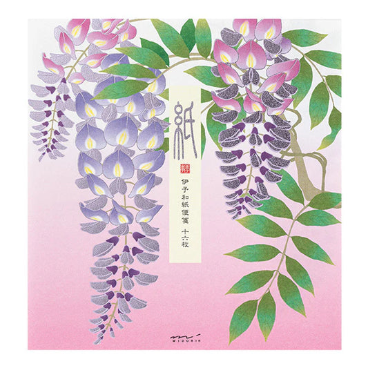 Midori Letterpad - Wisteria (Foil Stampling)
