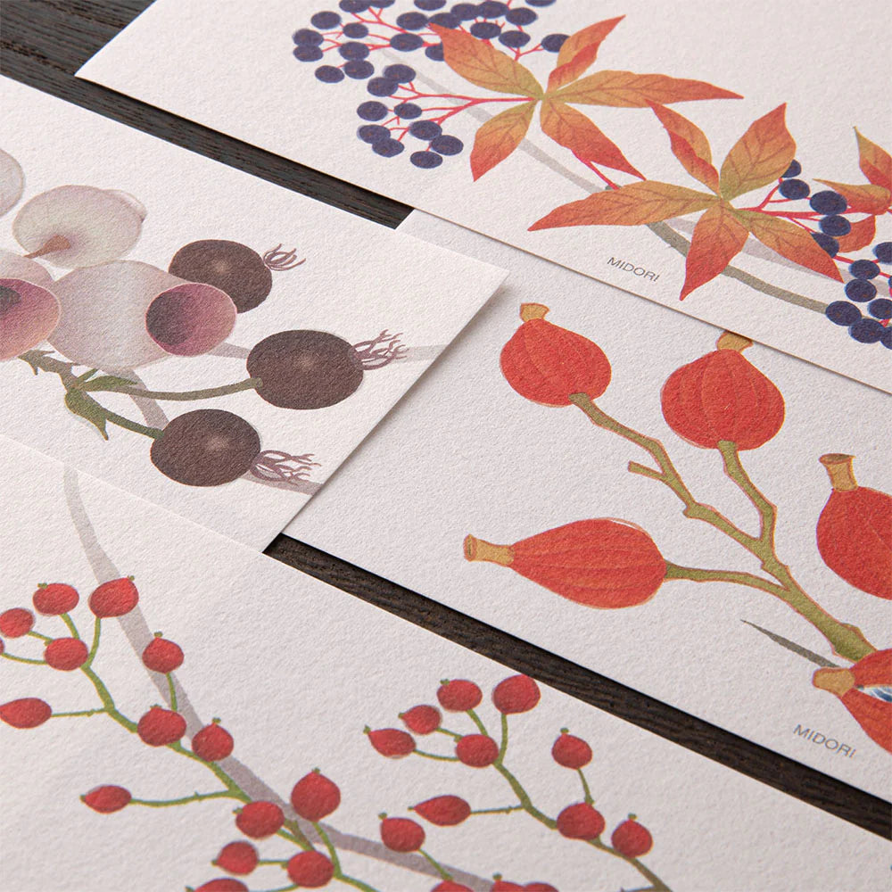 Midori Letterpad - Autumn Wreath