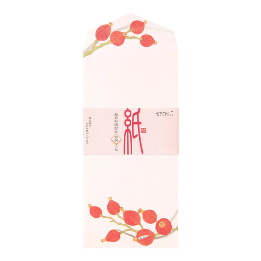 Midori Envelope - Autumn Wreath