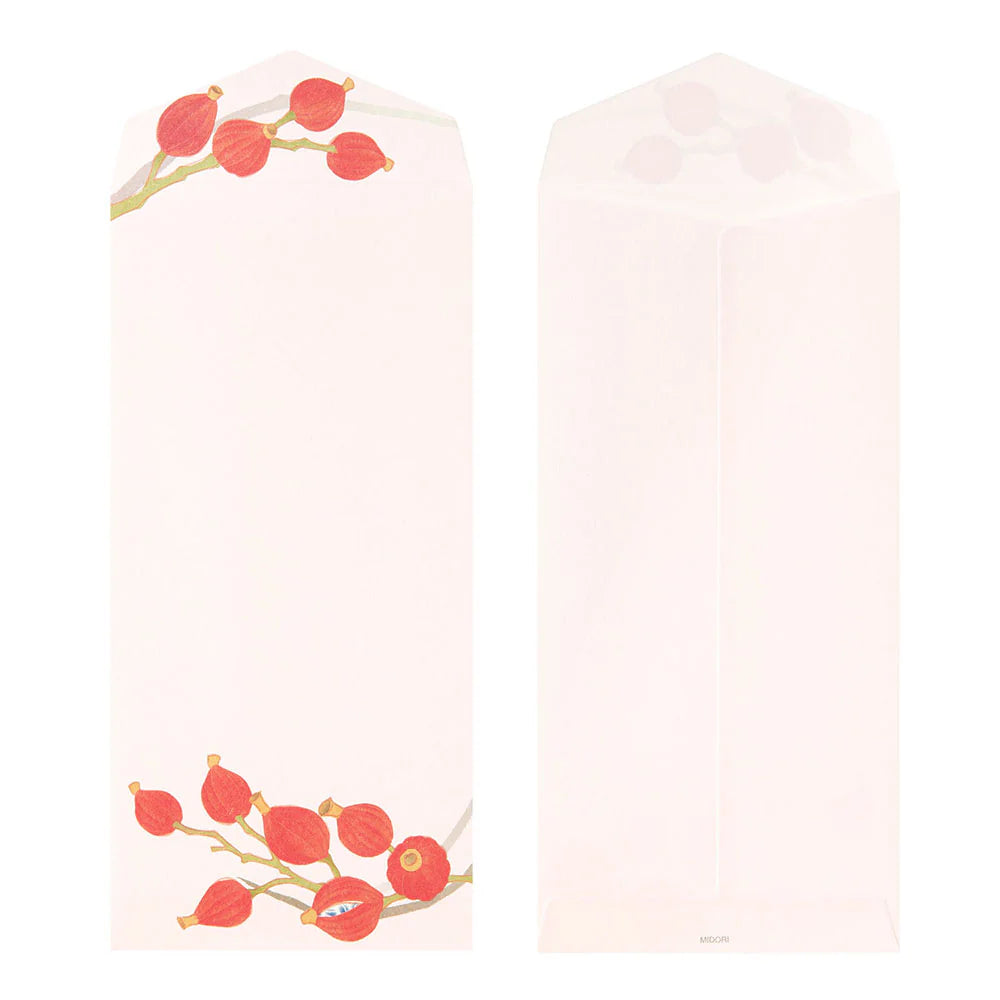 Midori Envelope - Autumn Wreath