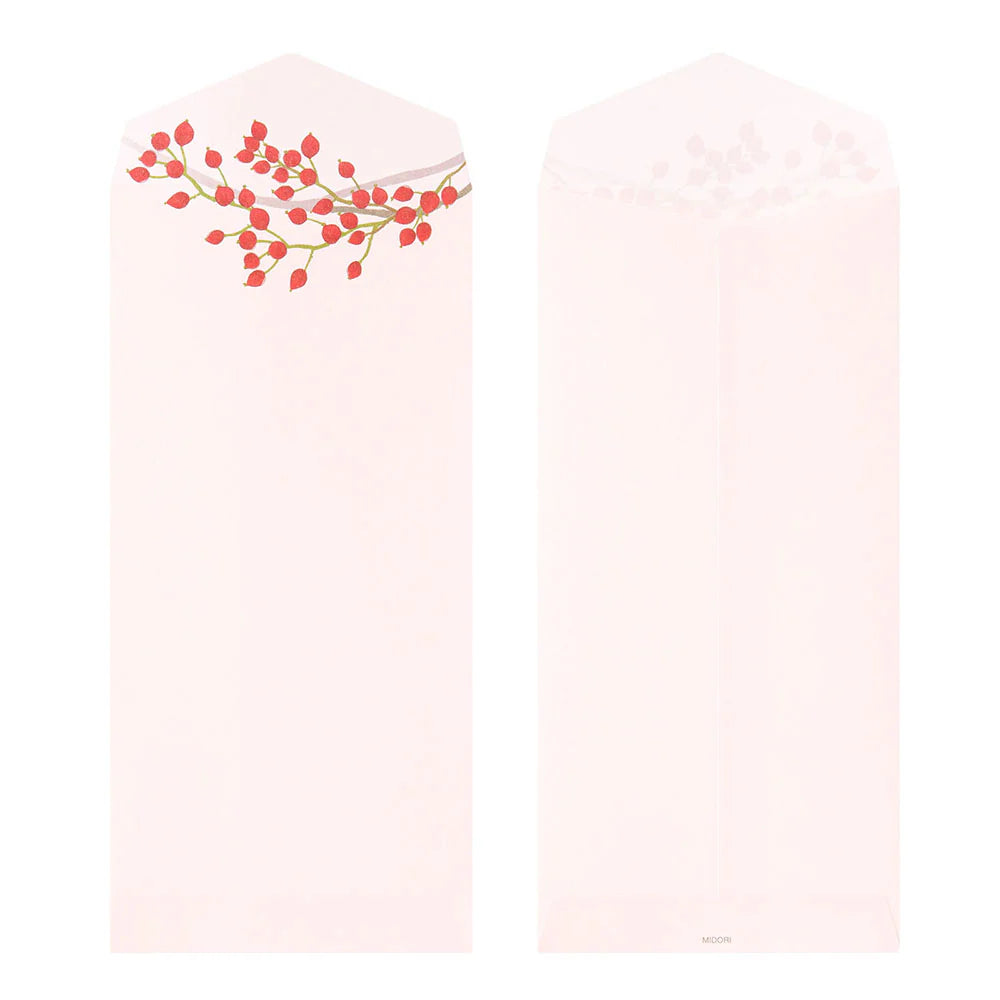 Midori Envelope - Autumn Wreath