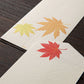 Midori Envelope - Fallen Leaves (Silk Printing)