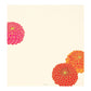 Midori Letterpad - Pompon Chrysanthemum (Silk Printing)