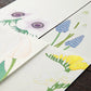 Midori Four Designs Message Letterpad - Spring Flower White