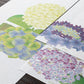 Midori Four Designs Message Letterpad - Hydrangea